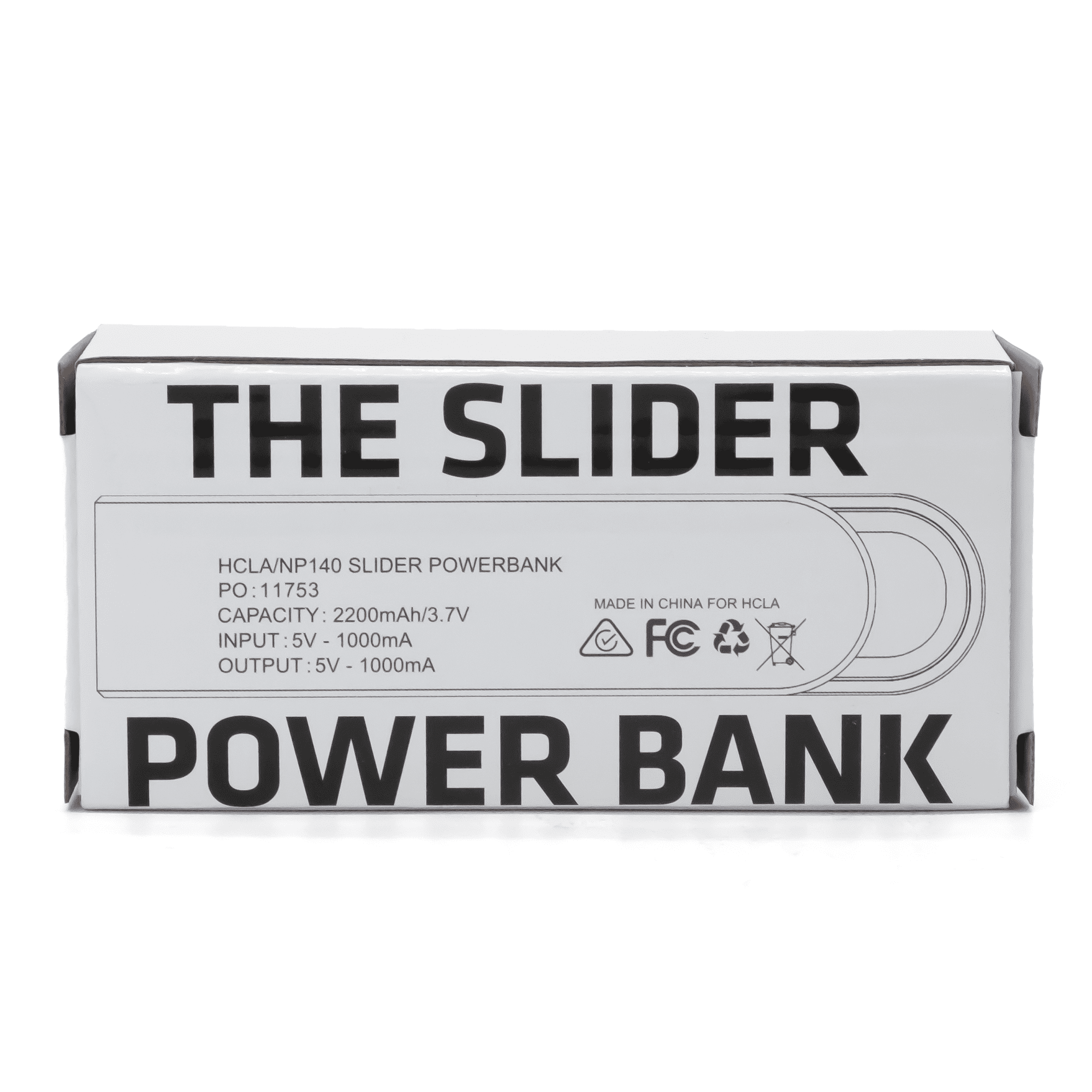 Slider Power Bank (2,200 mAh)