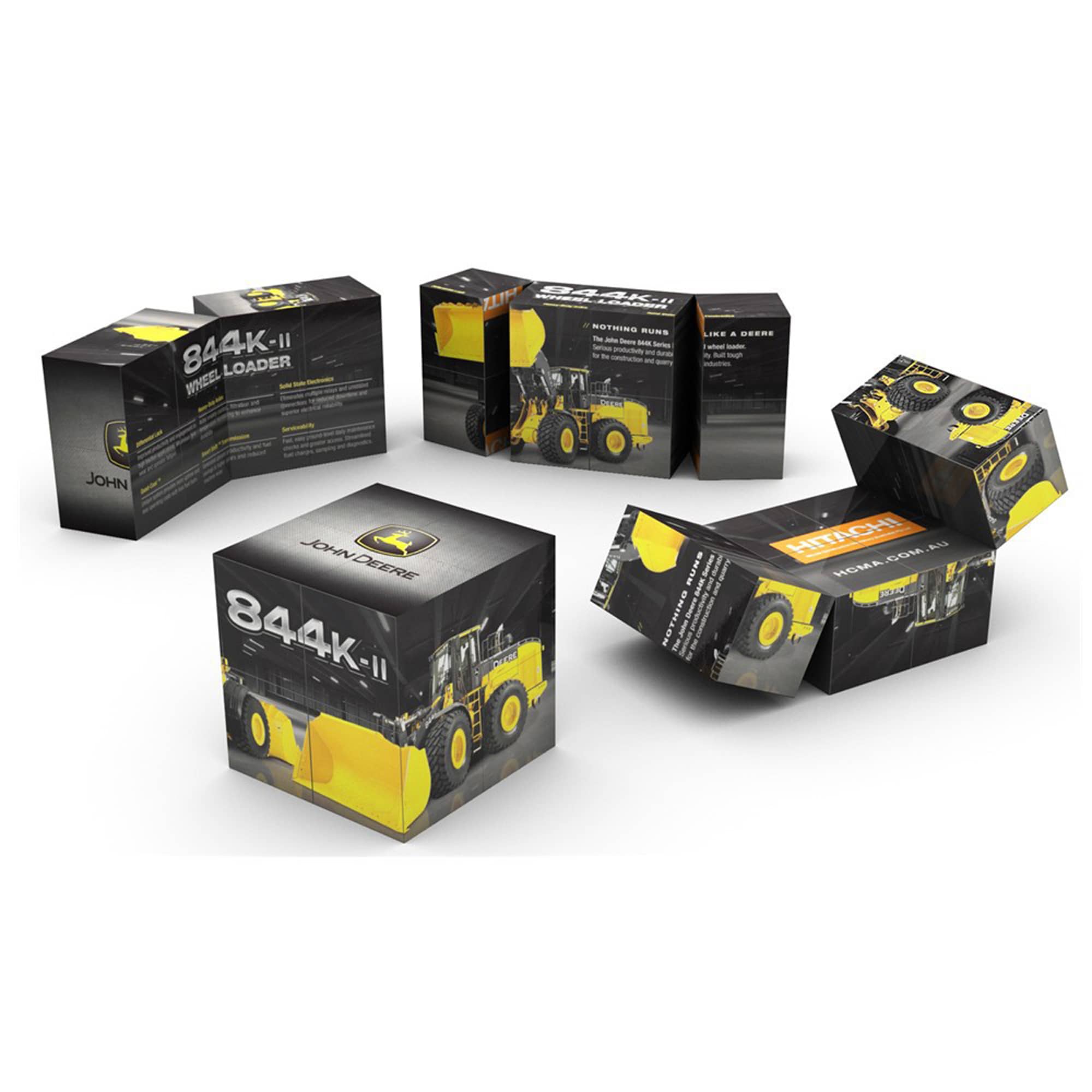 Foldable Magic Cube