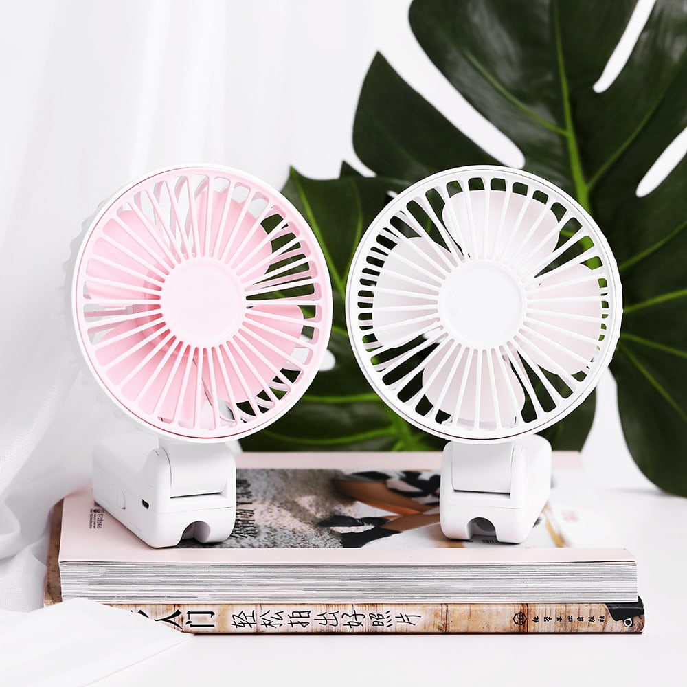 Rechargeable Folding Hand-held Fan