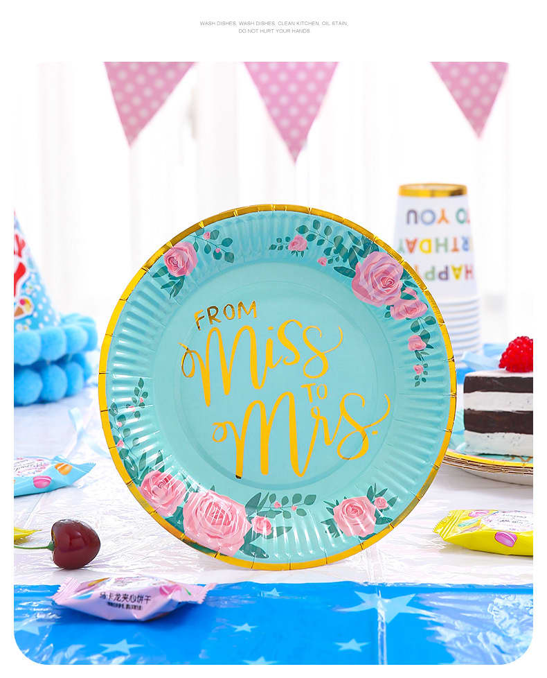 7" Round Paper Plates