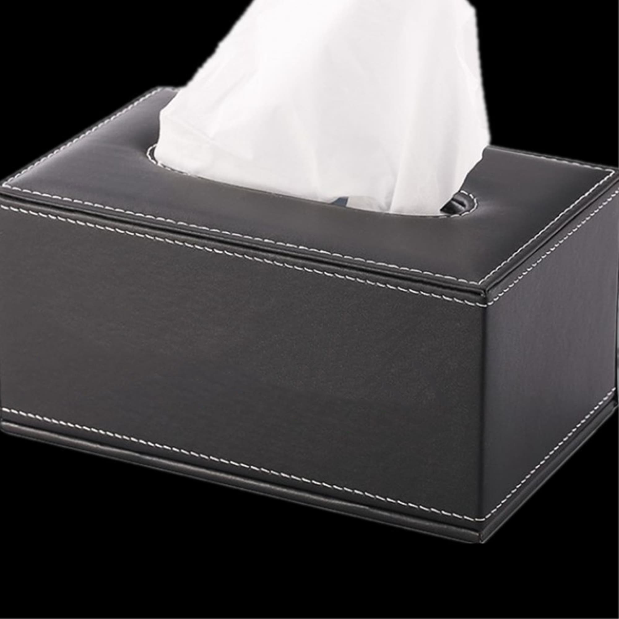 Leather Tissue Box