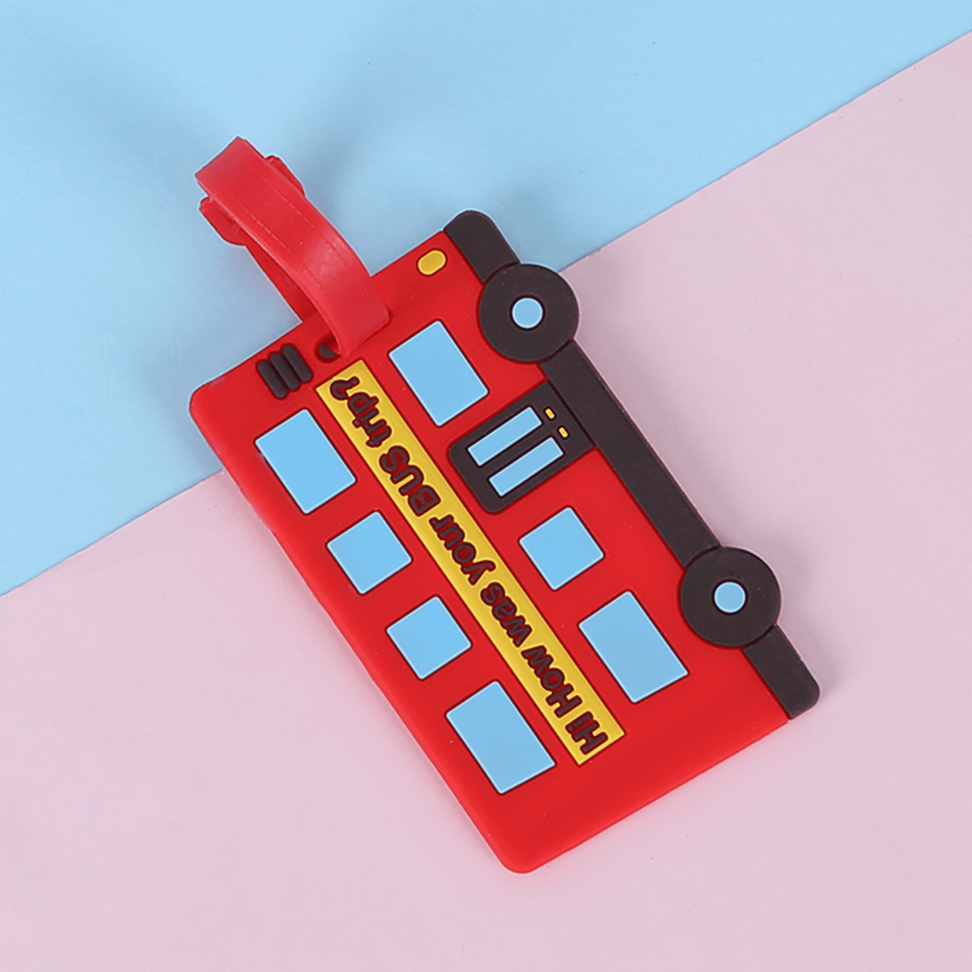 Soft PVC Promotional Travel Waterproof Luggage Tag