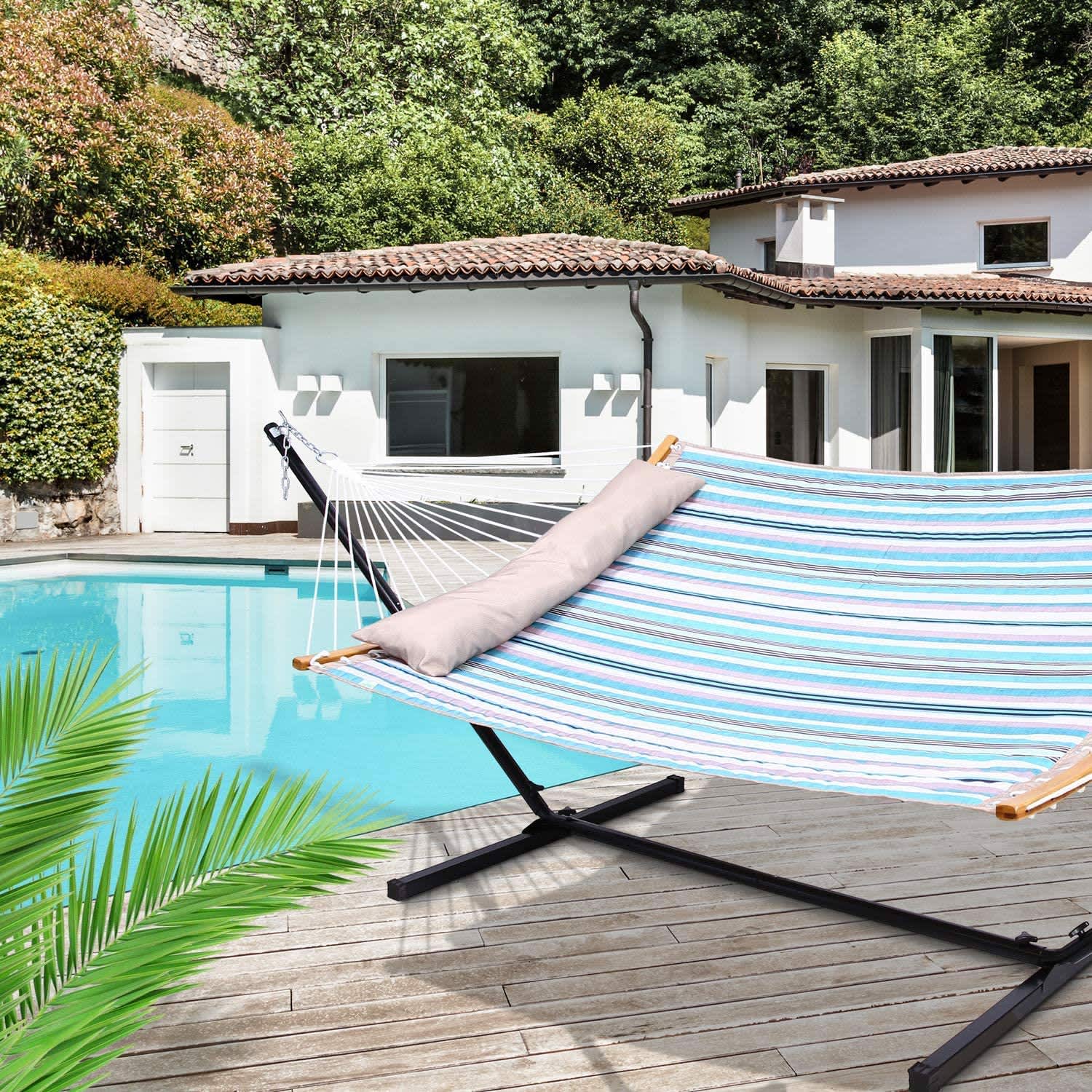 Double Hammock Swing Quilted Fabric