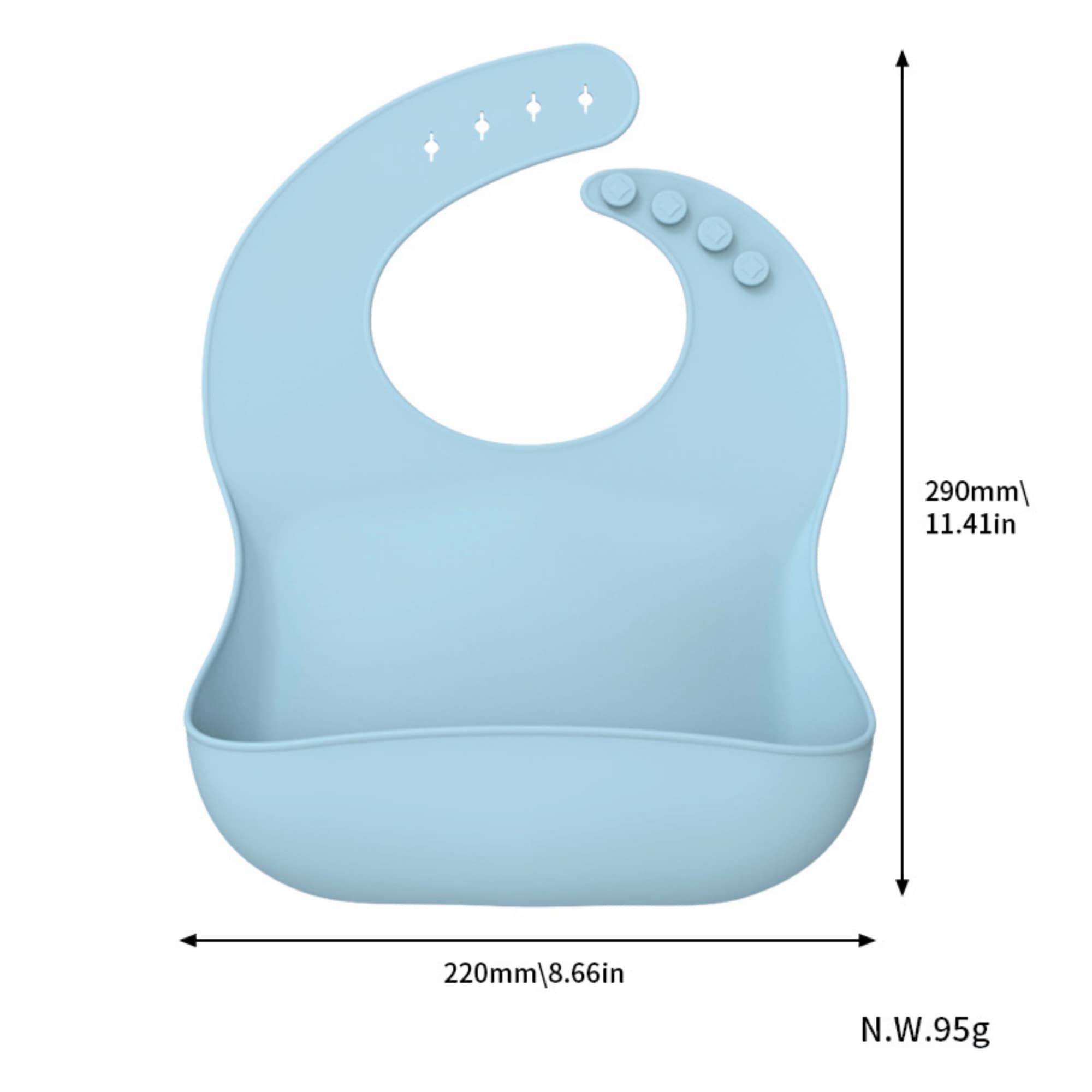 Silicone Baby Bib