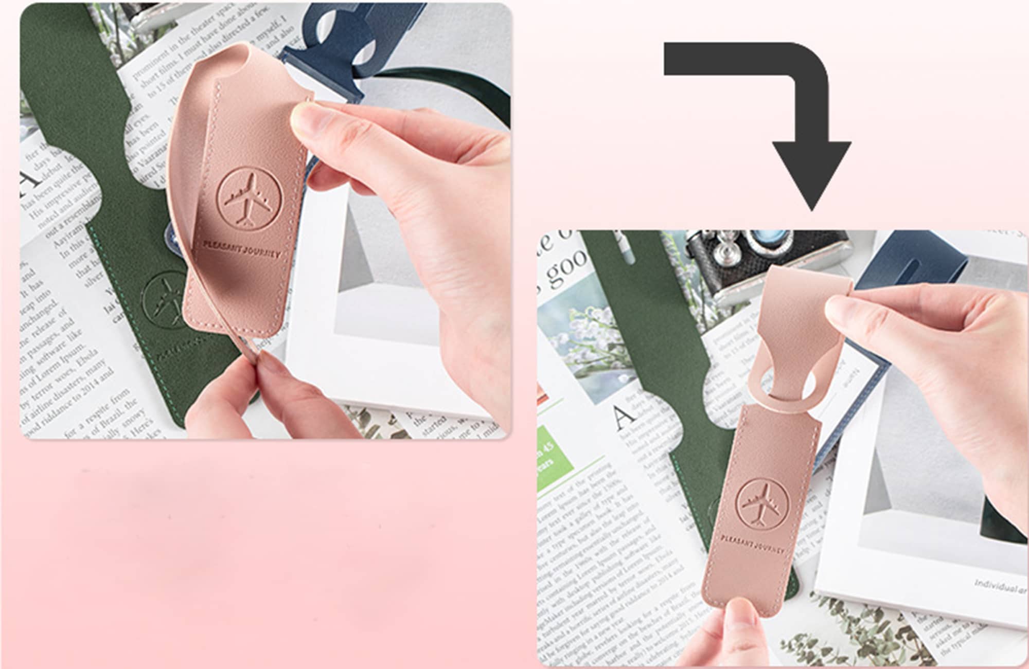 Leather Luggage Tag