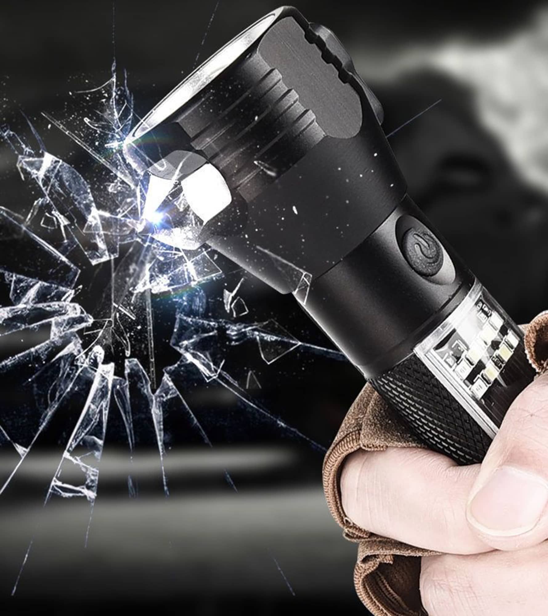 Flashlight With Power Bank