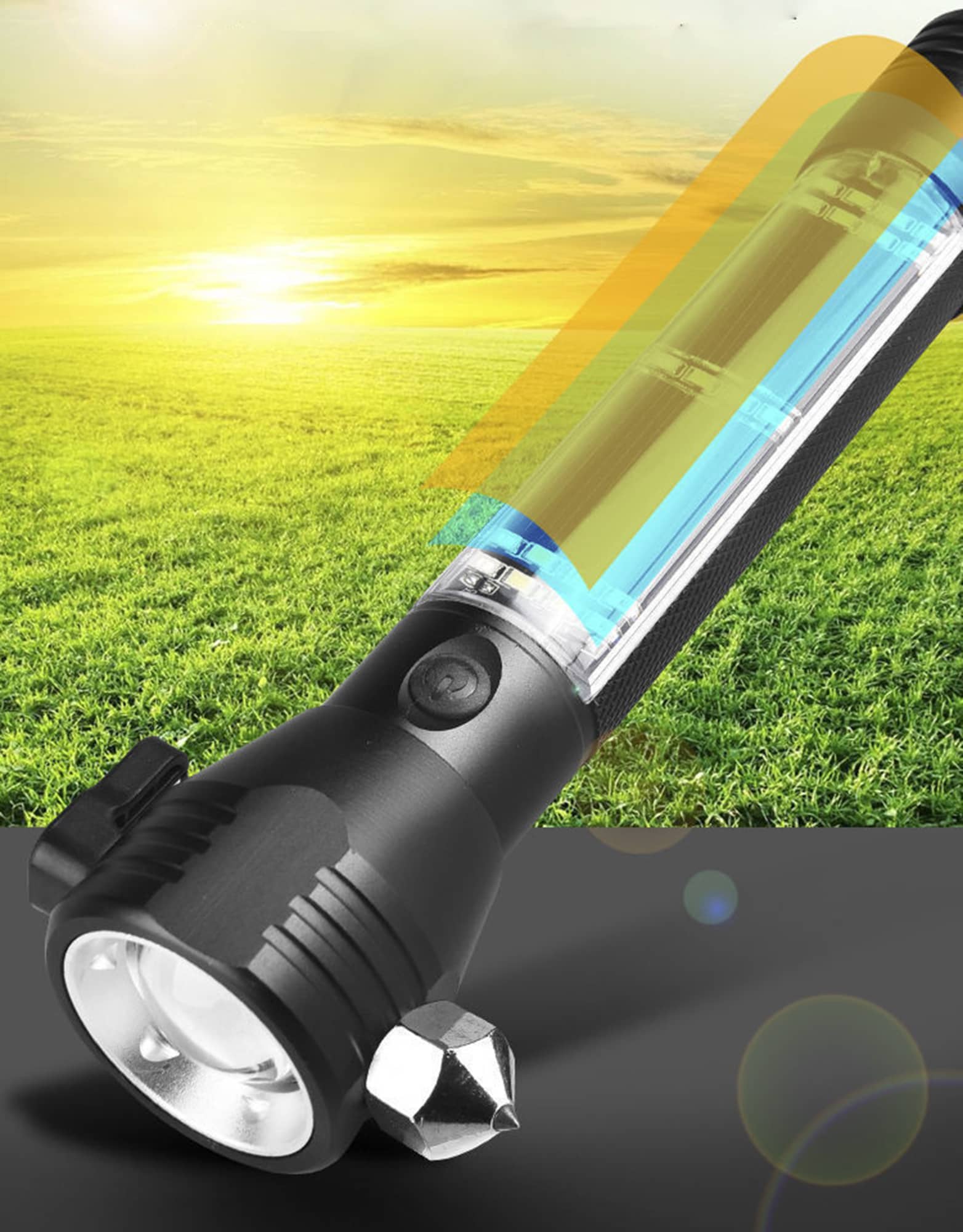 Flashlight With Power Bank