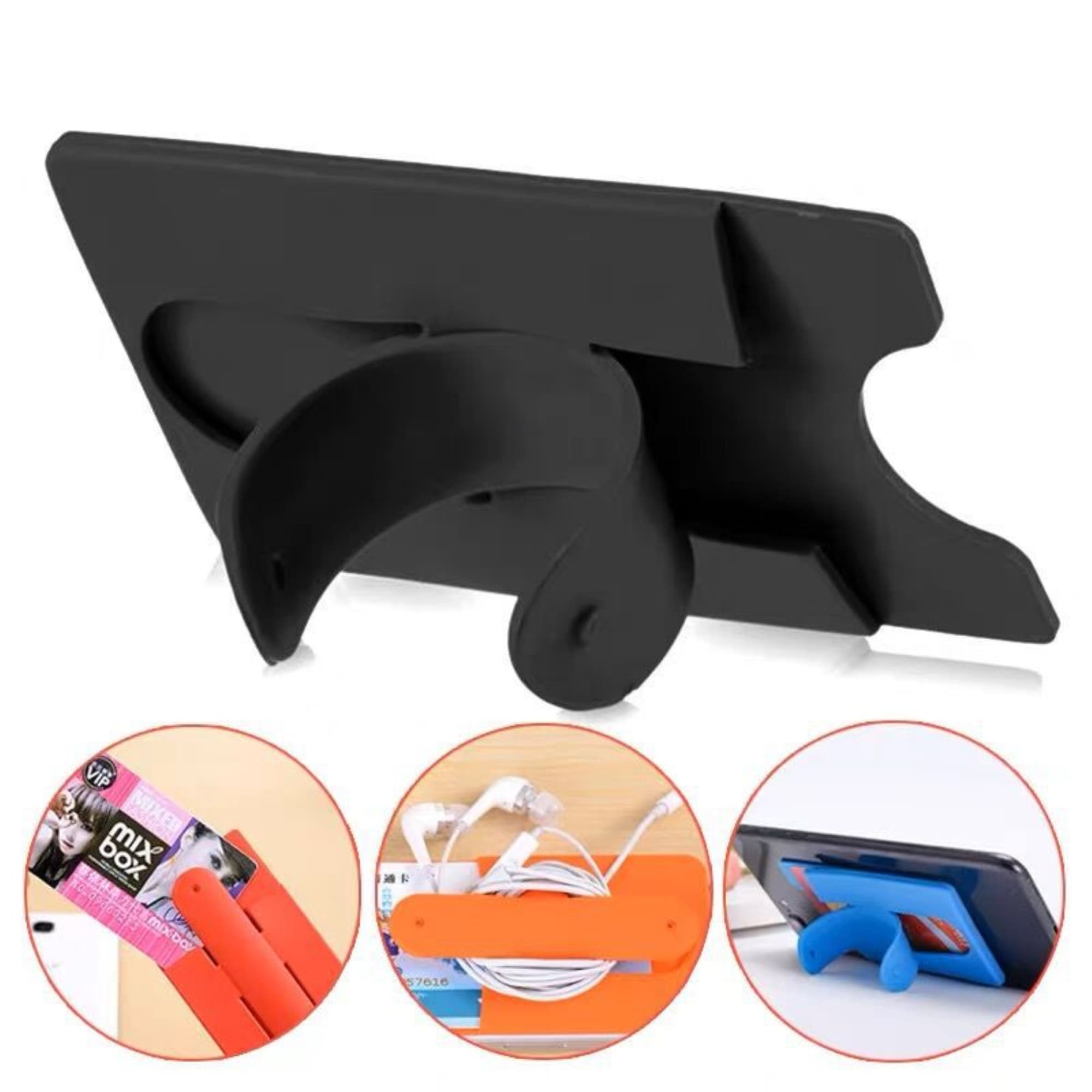 Silicone Phone Stand and Smart Wallet Card Holders