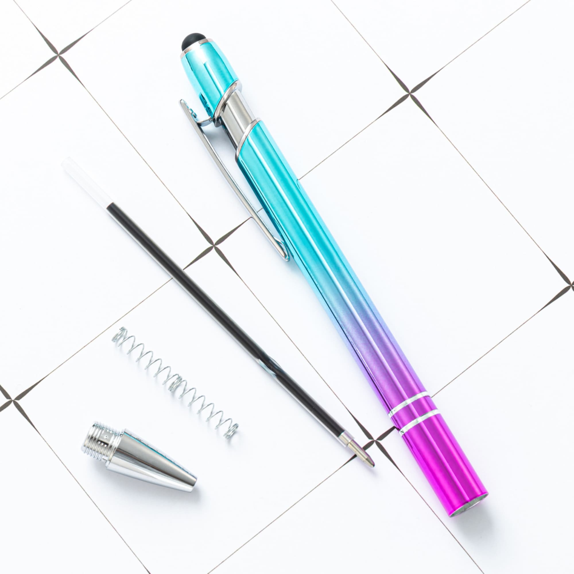 Incline Soft Touch Stylus Metal Pen