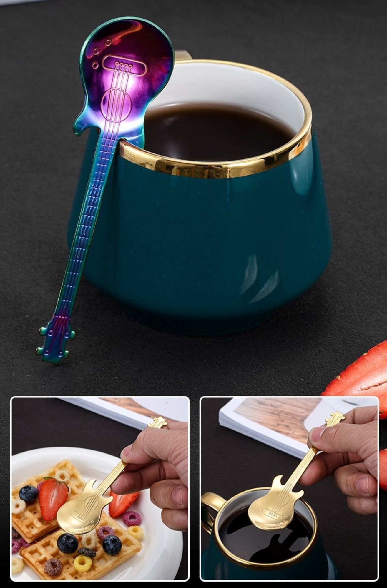 Guitar Shape Spoon