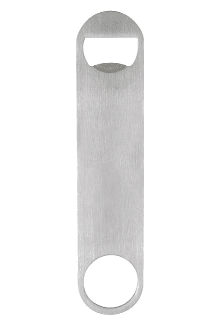Paddle Style Powder Coated Steel Bottle Opener