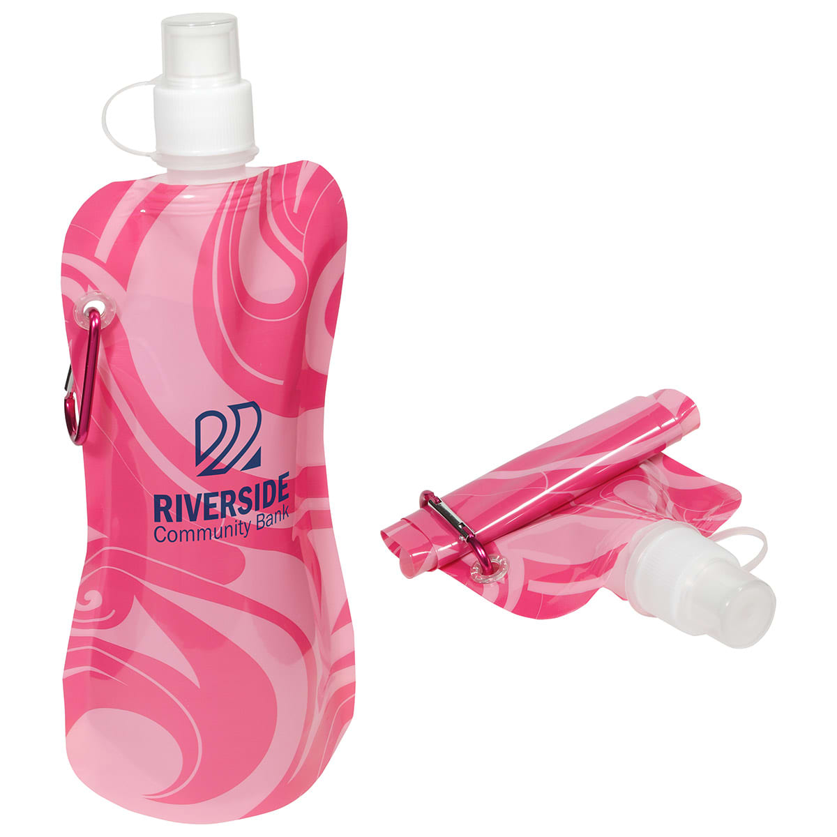 Flex Water Bottle With Carabiner