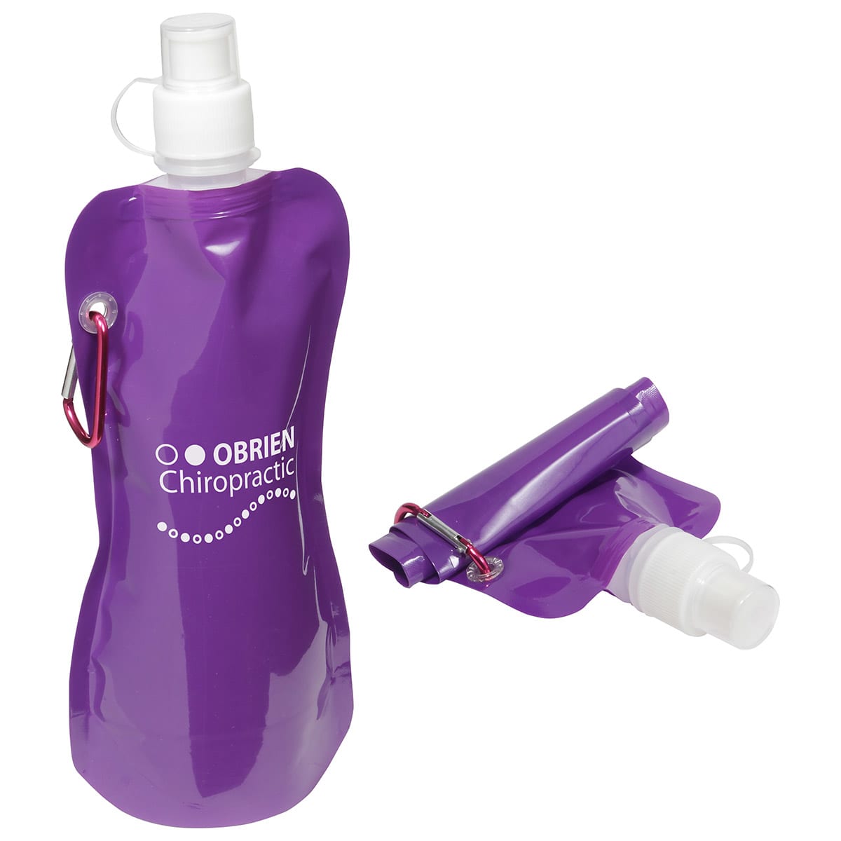 Flex Water Bottle With Carabiner