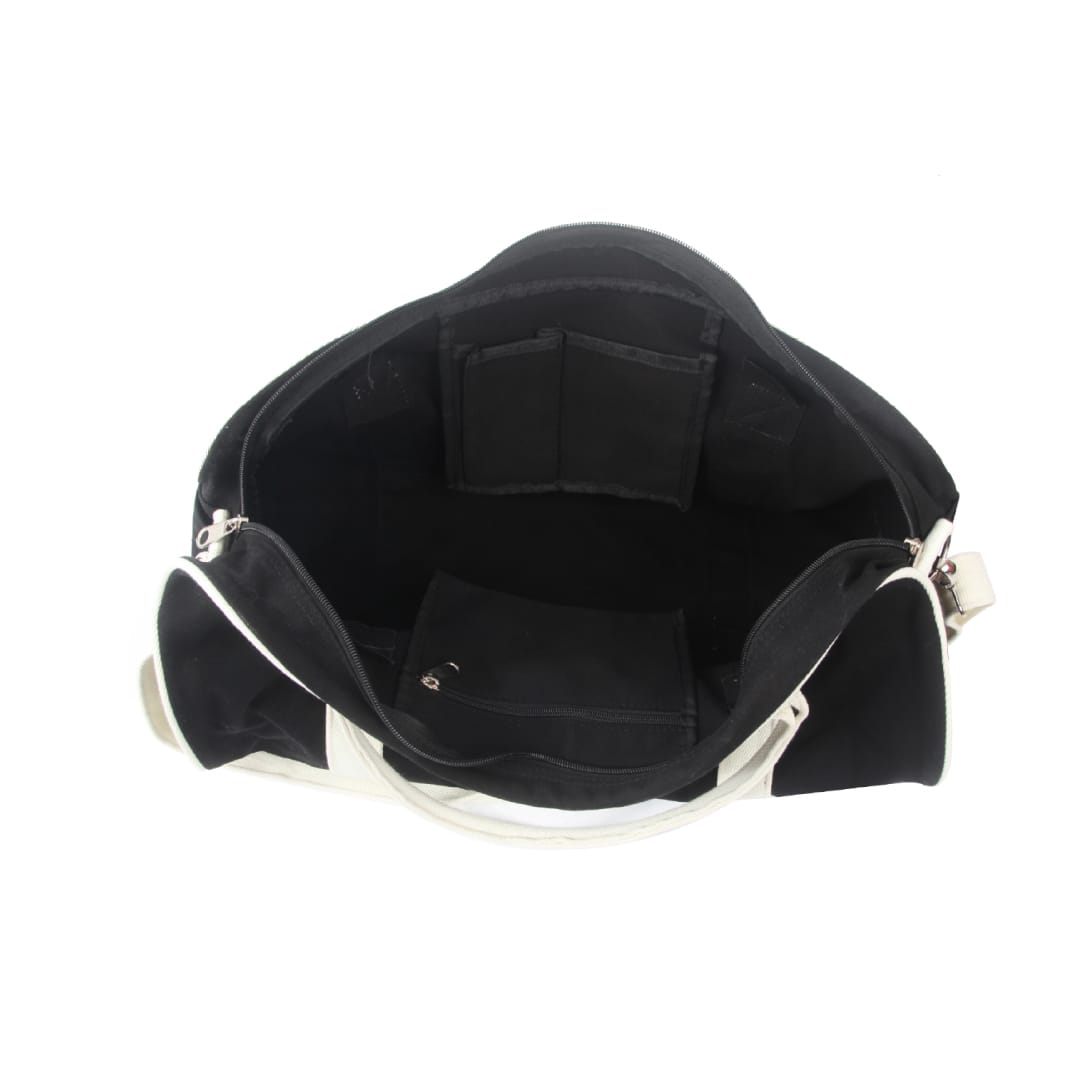 Nixson Two Tone Canvas Duffle Bag