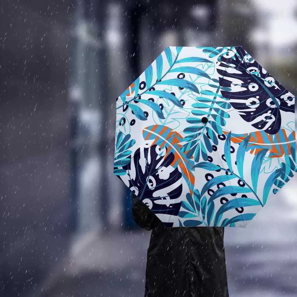 Full Colour Poppins Umbrella