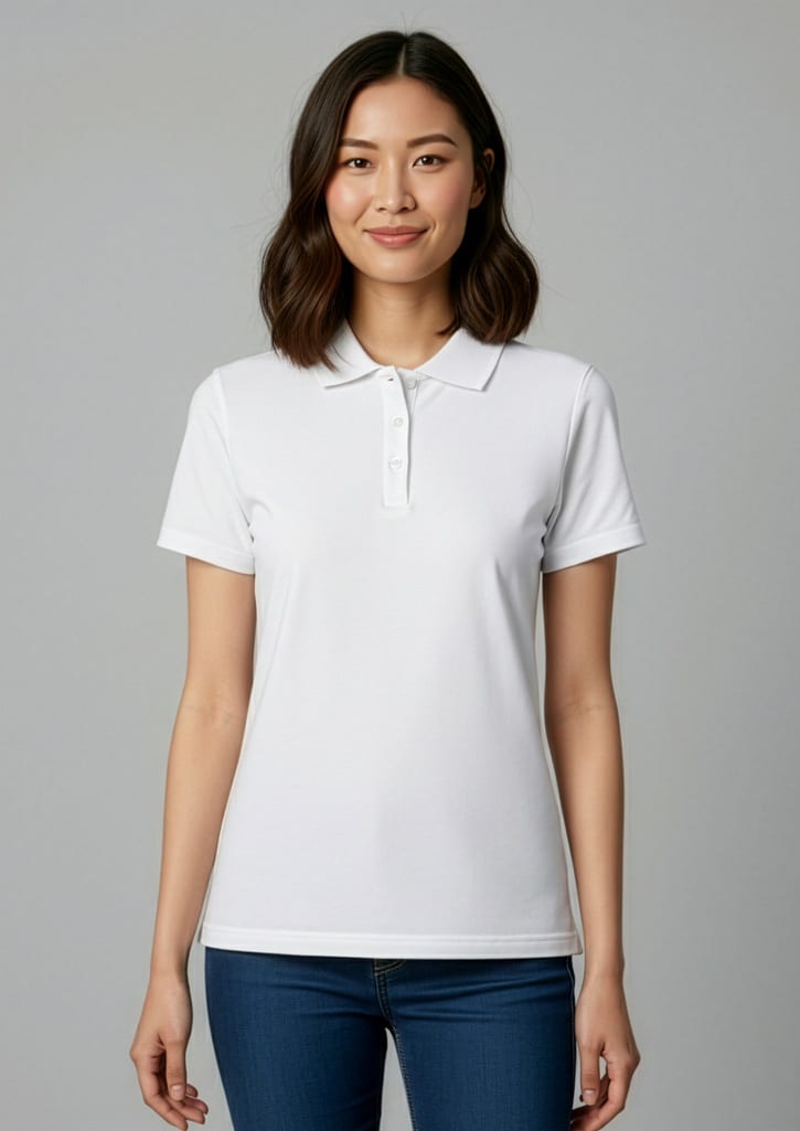 Womens Ice Short Sleeve Polo