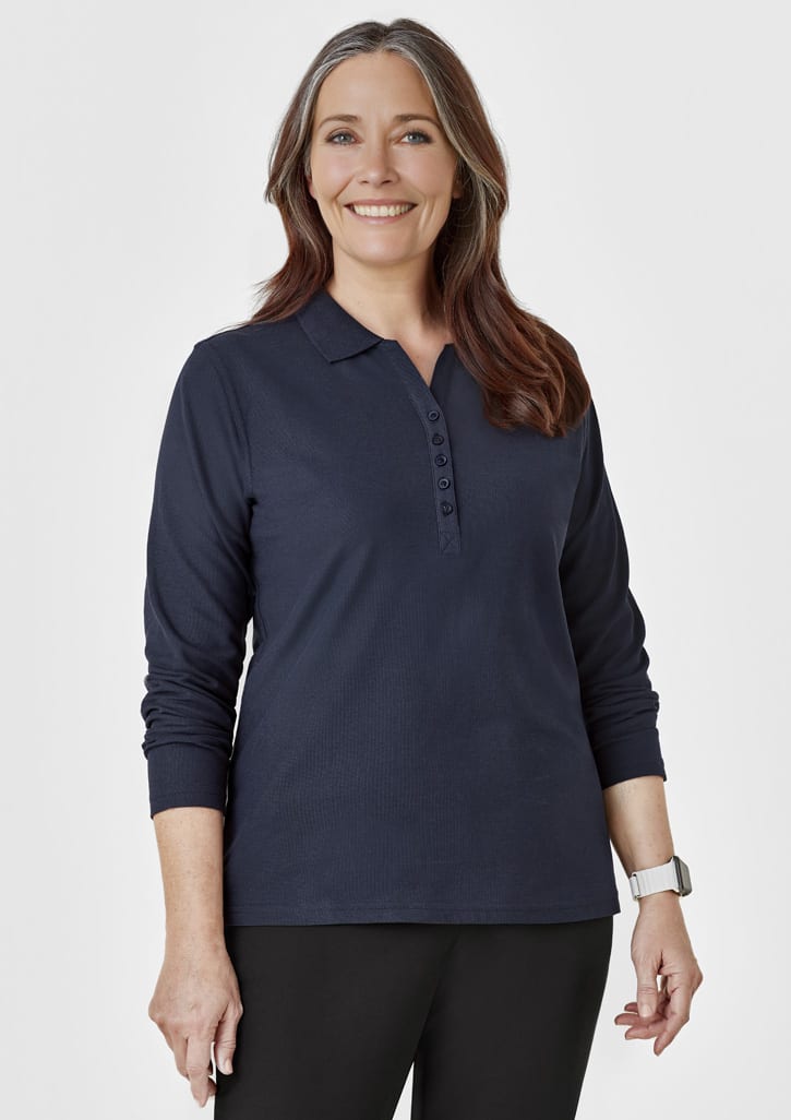 Crew Ladies Long Sleeve Polo