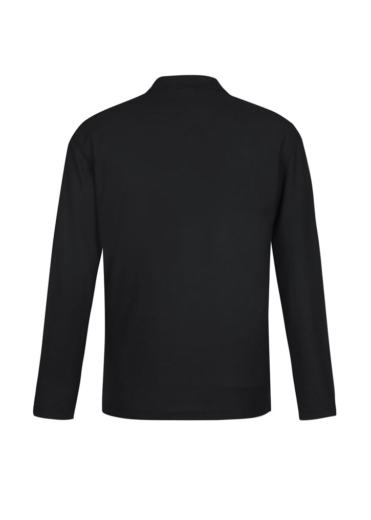 Mens Crew Long Sleeve Polo