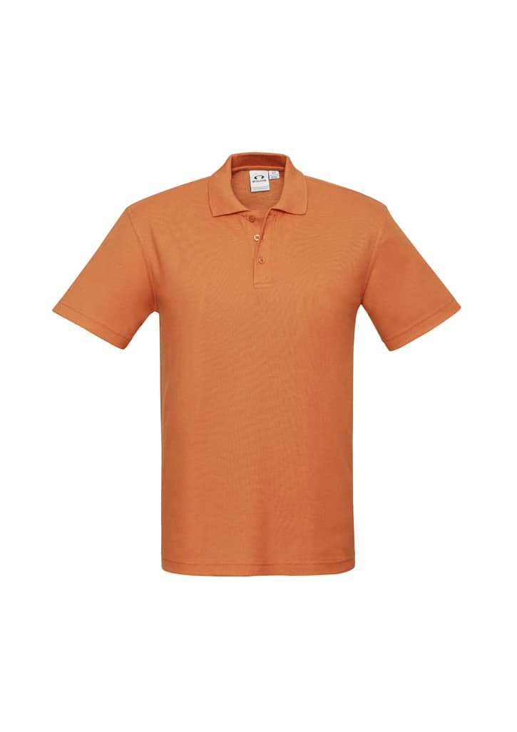 Mens Crew Short Sleeve Polo