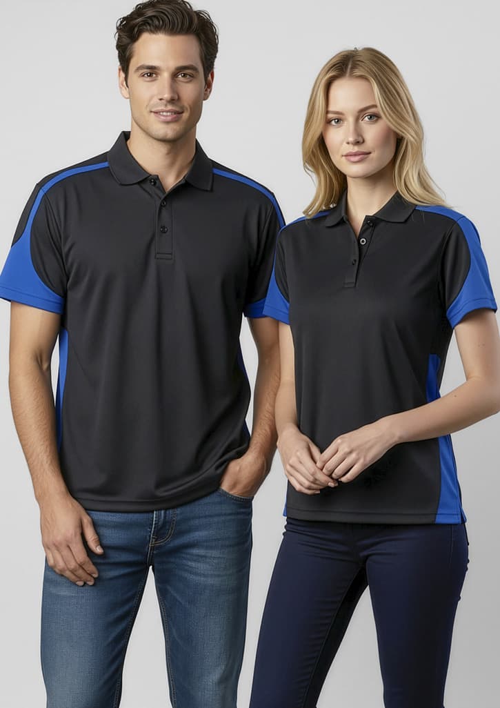 Mens Talon Short Sleeve Polo
