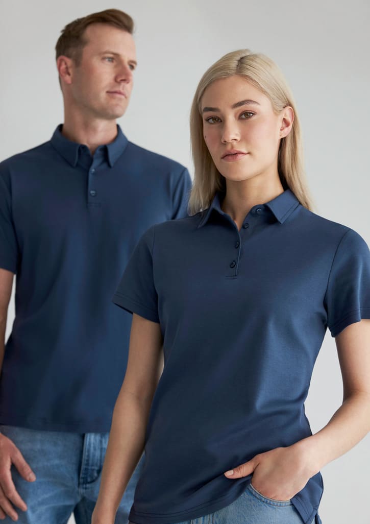 Womens Lotus Short Sleeve Polo