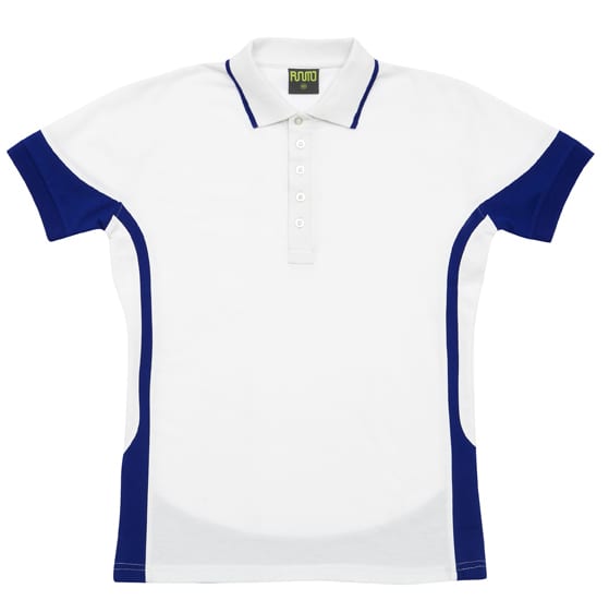 Women's Contrast Polycotton Polo