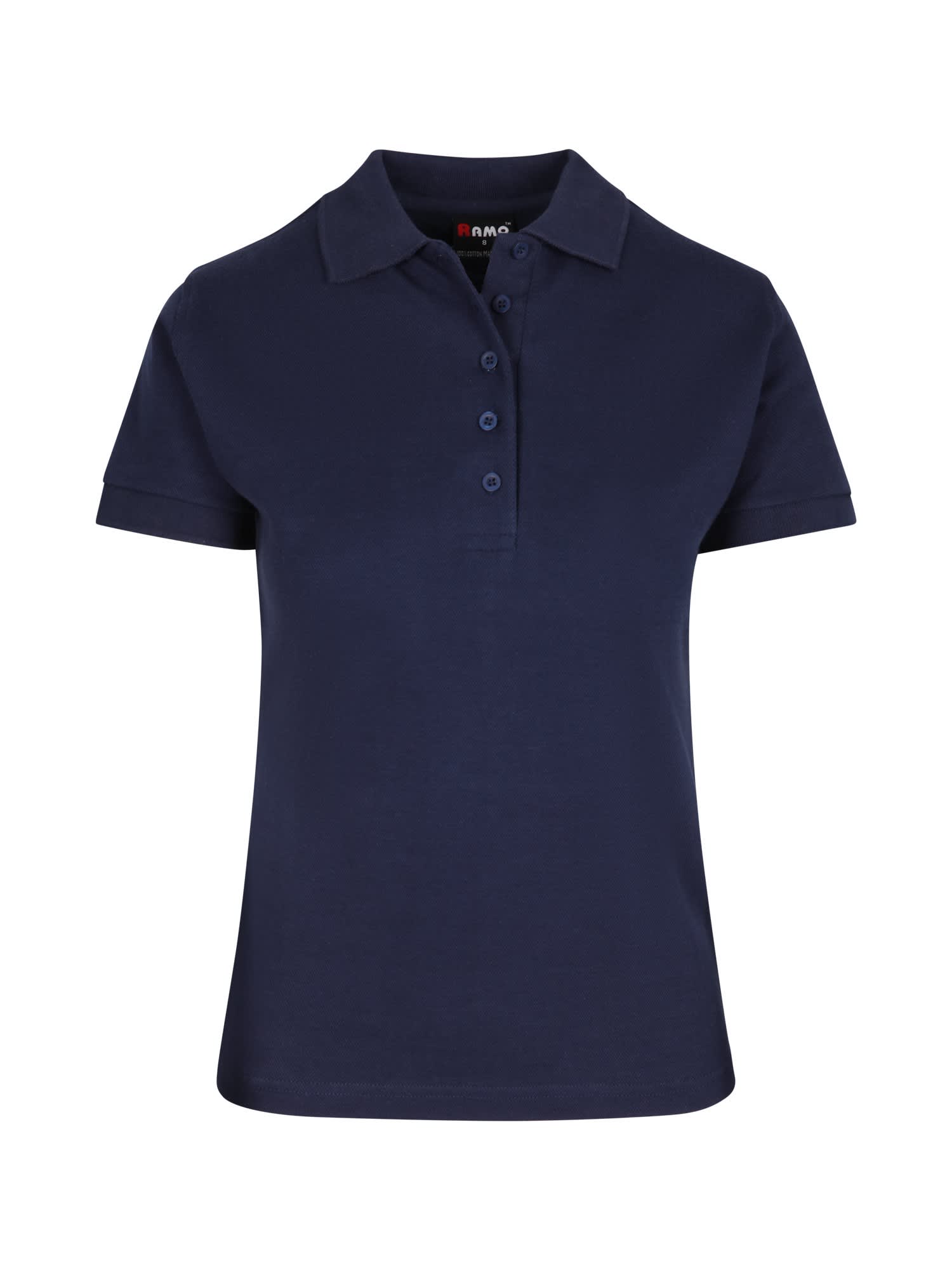 Womens 100% Cotton Pique Knit Polo