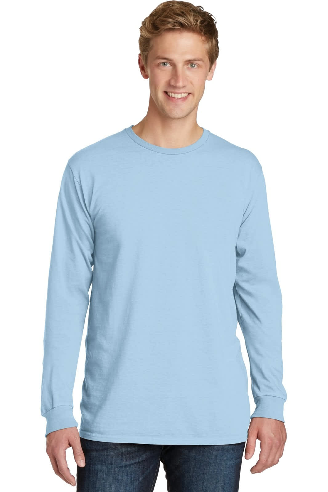 Port & Company Pigment-Dyed Long Sleeve Tee