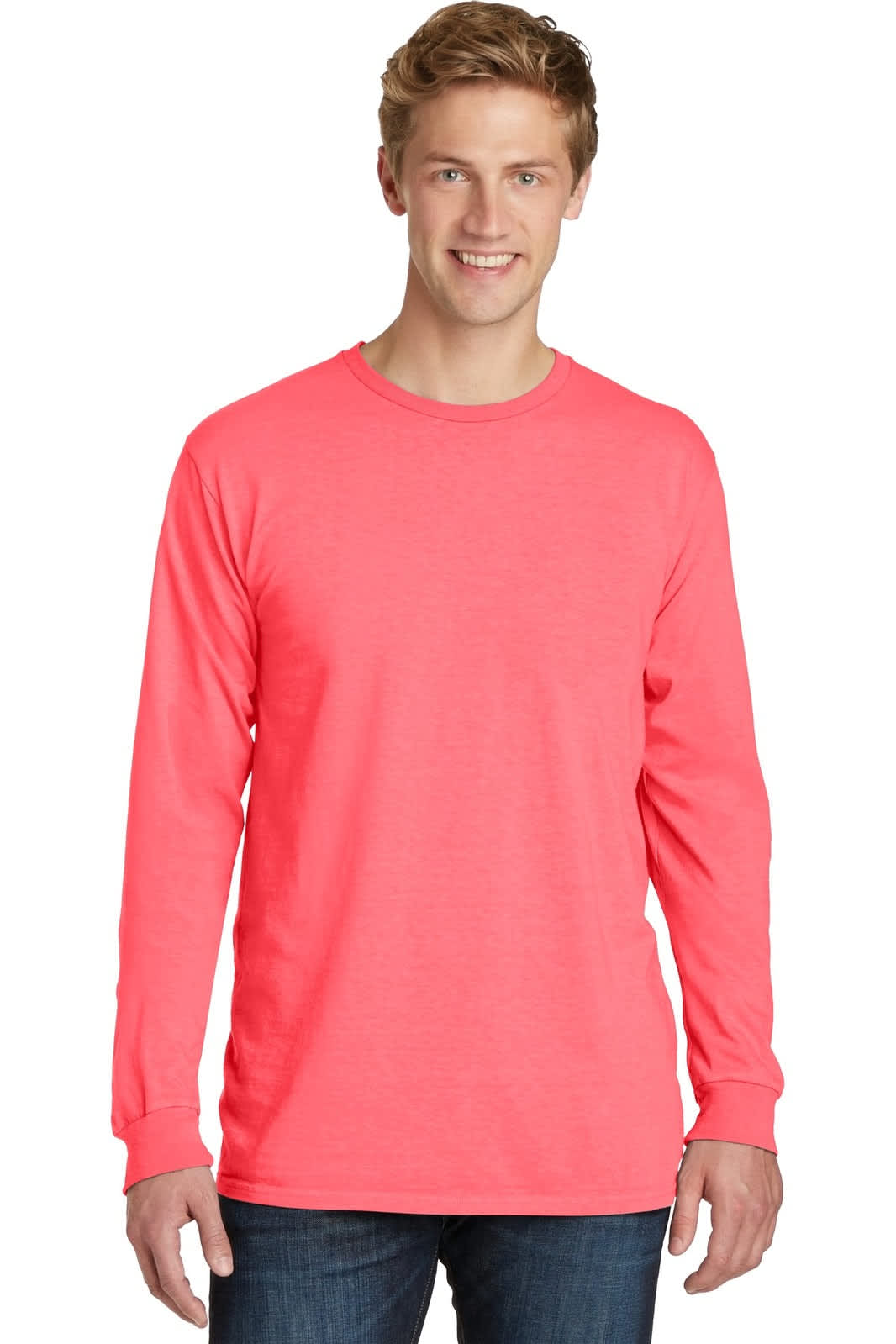 Port & Company Pigment-Dyed Long Sleeve Tee
