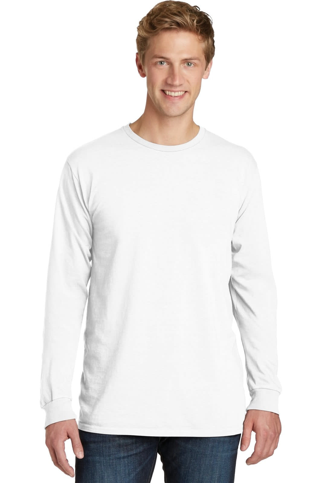 Port & Company Pigment-Dyed Long Sleeve Tee