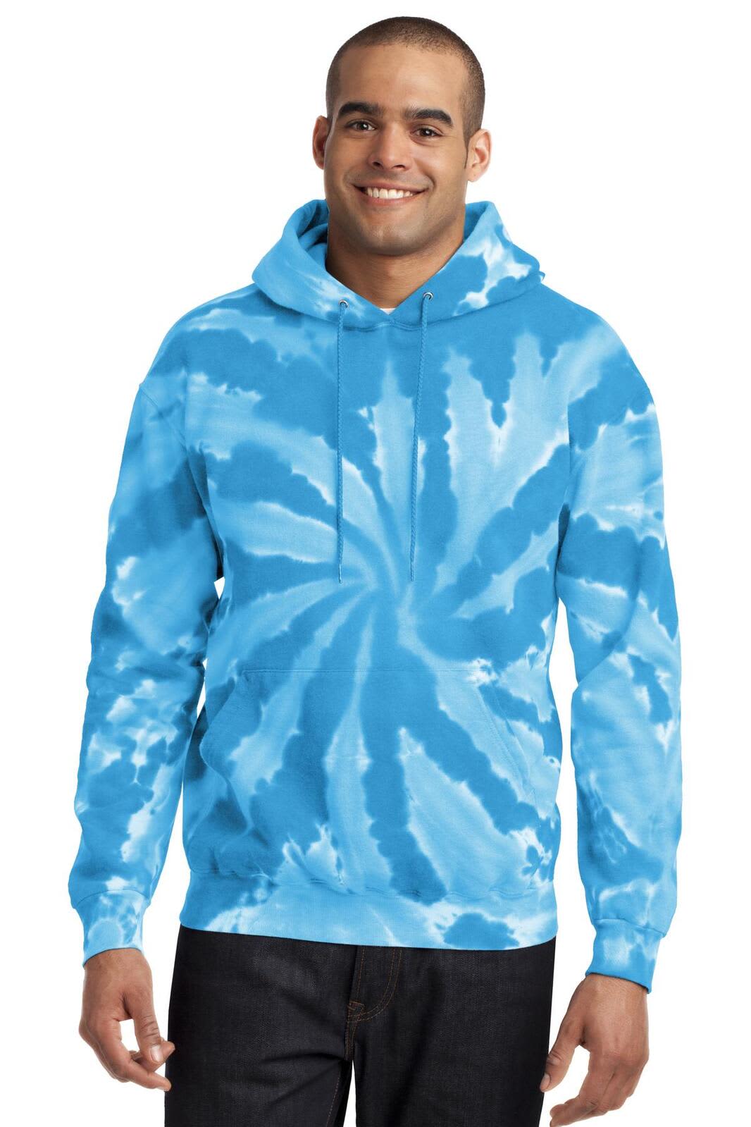 Port & Company Tie-Dye Pullover Hooded Sweatshirt