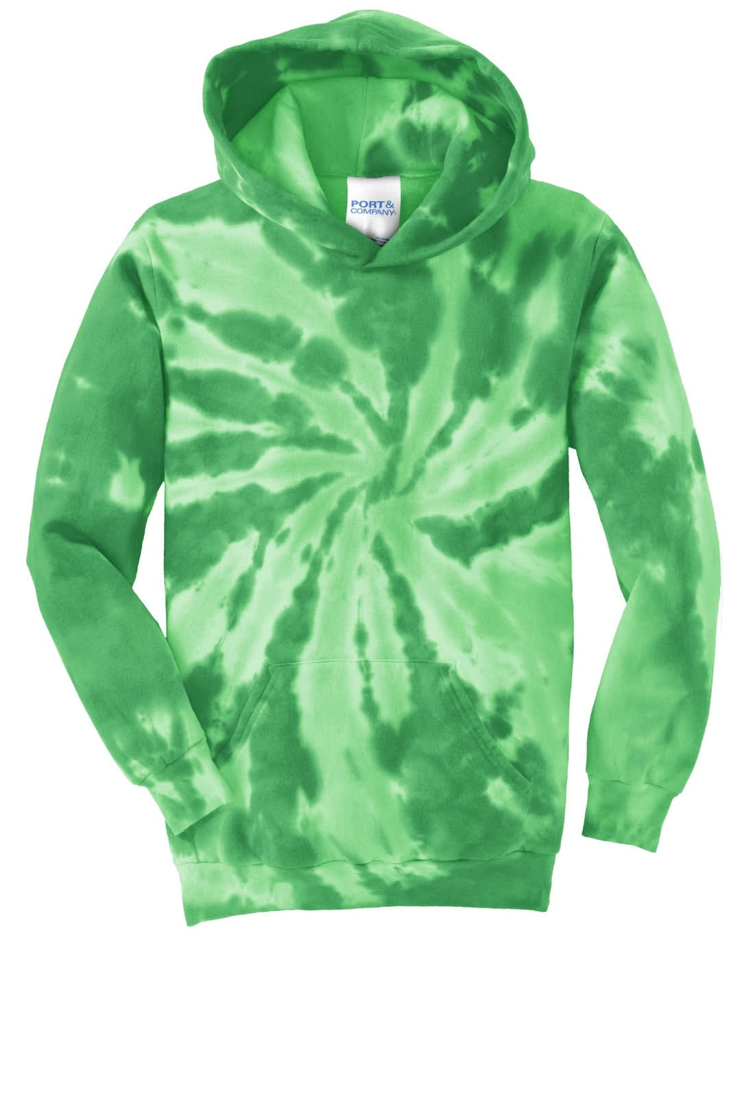 Port & Company Youth Tie-Dye Pullover Hooded Sweatshirt