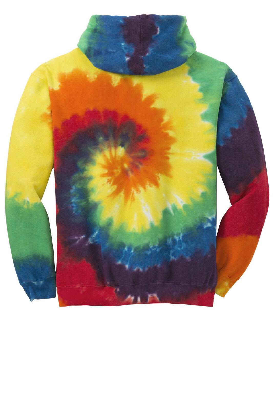 Port & Company Youth Tie-Dye Pullover Hooded Sweatshirt