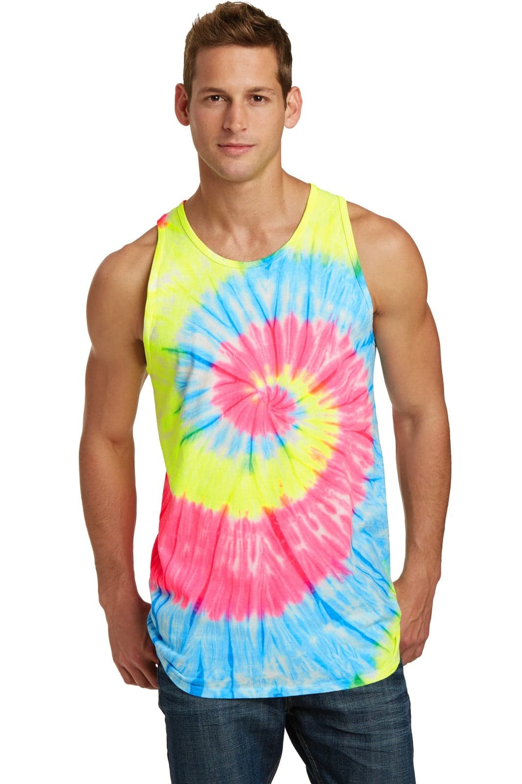 Port & Company Tie-Dye Tank Top