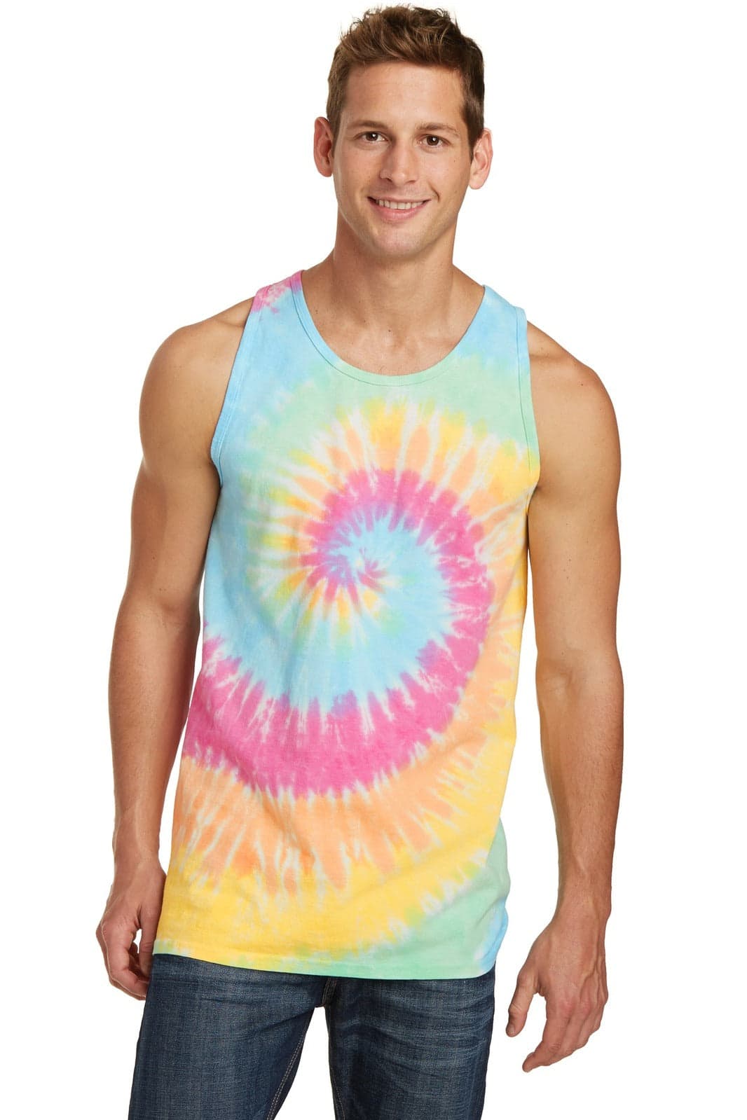 Port & Company Tie-Dye Tank Top