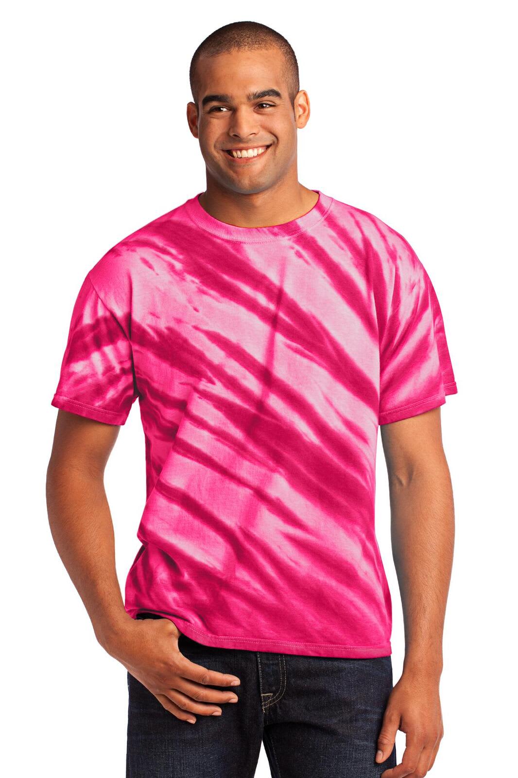 Port & Company - Tiger Stripe Tie-Dye Tee