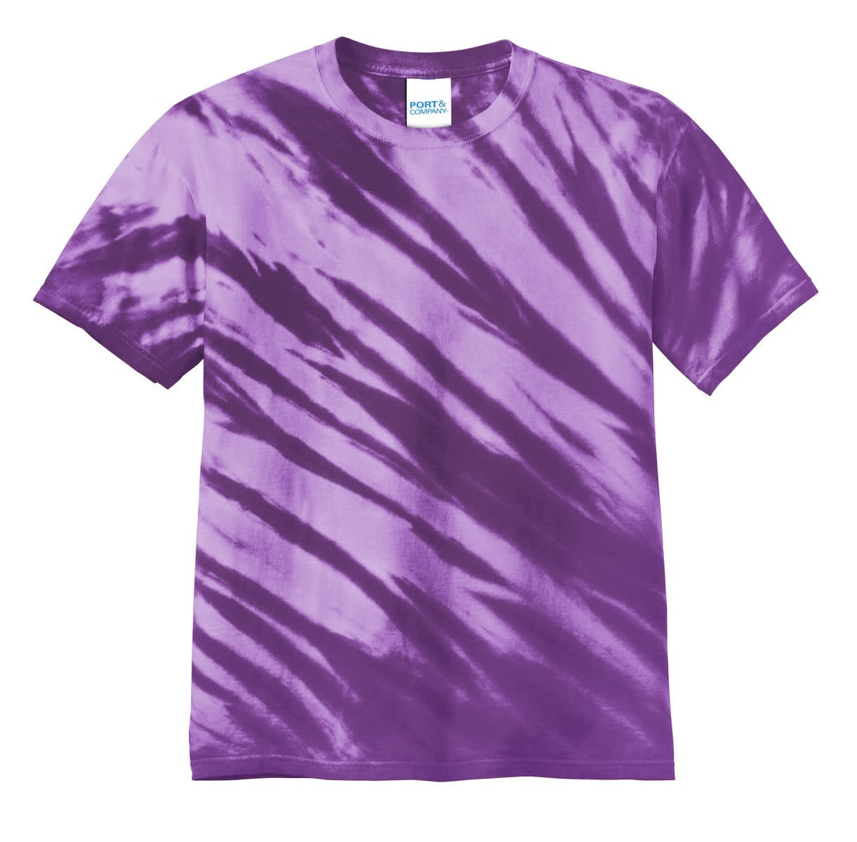 Port & Company - Tiger Stripe Tie-Dye Tee