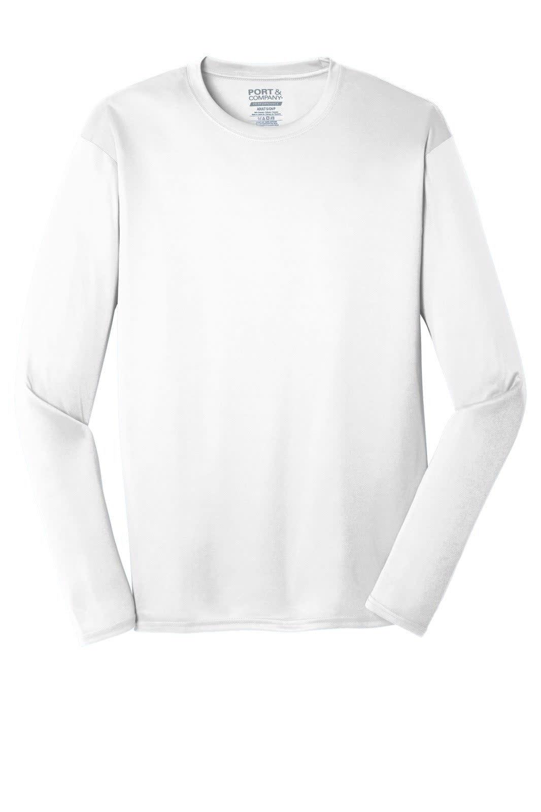 Port & Company Long Sleeve Performance Tee