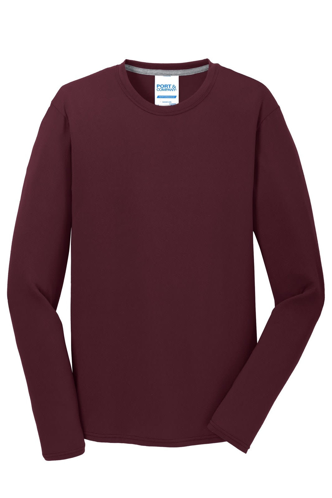Port & Company Long Sleeve Performance Blend Tee