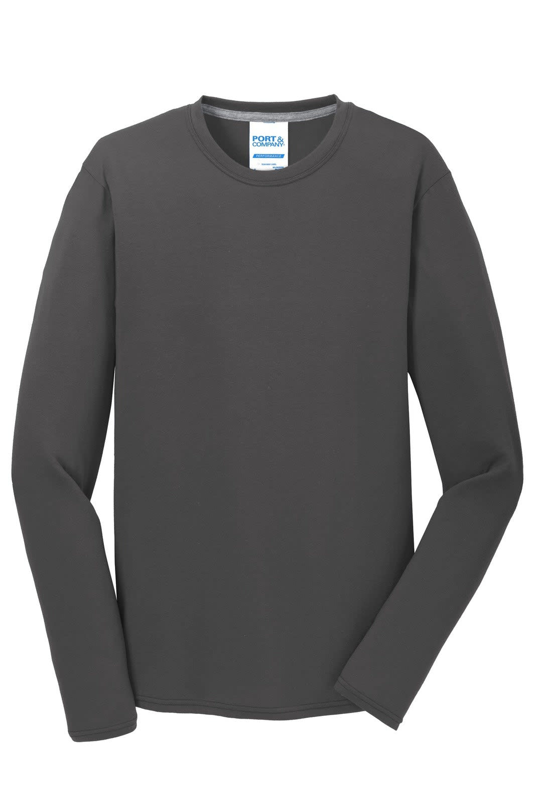 Port & Company Long Sleeve Performance Blend Tee