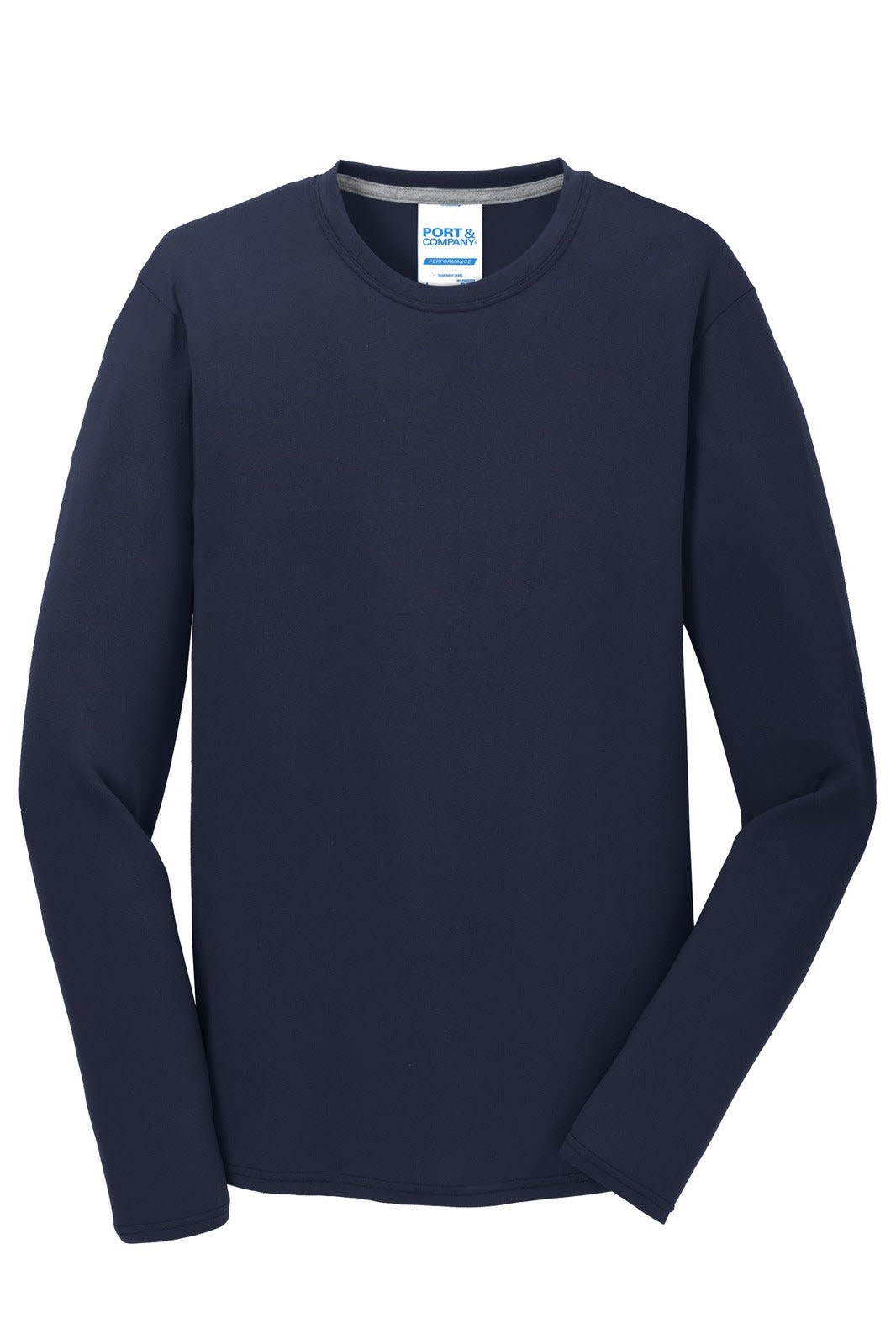 Port & Company Long Sleeve Performance Blend Tee