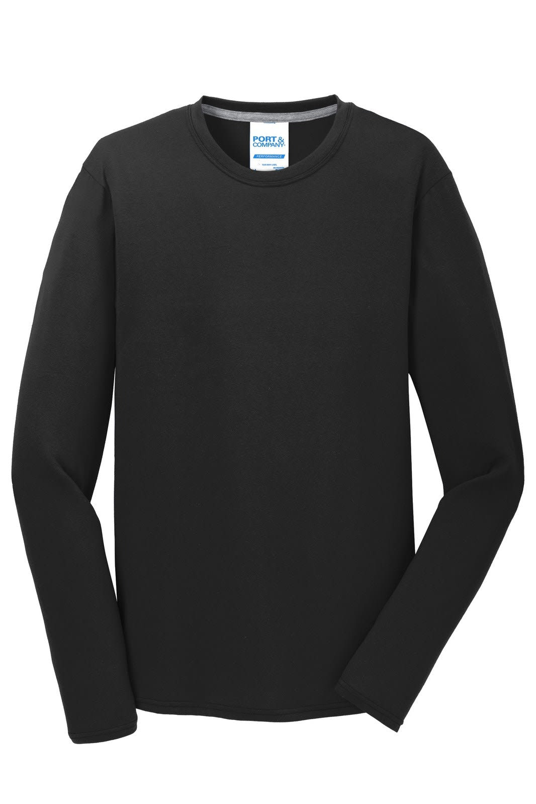 Port & Company Long Sleeve Performance Blend Tee