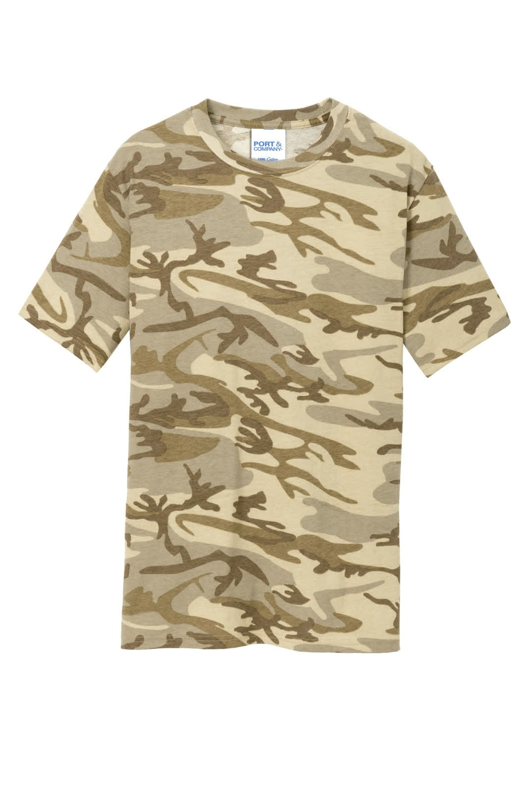 Port & Company Core Cotton Camo Tee