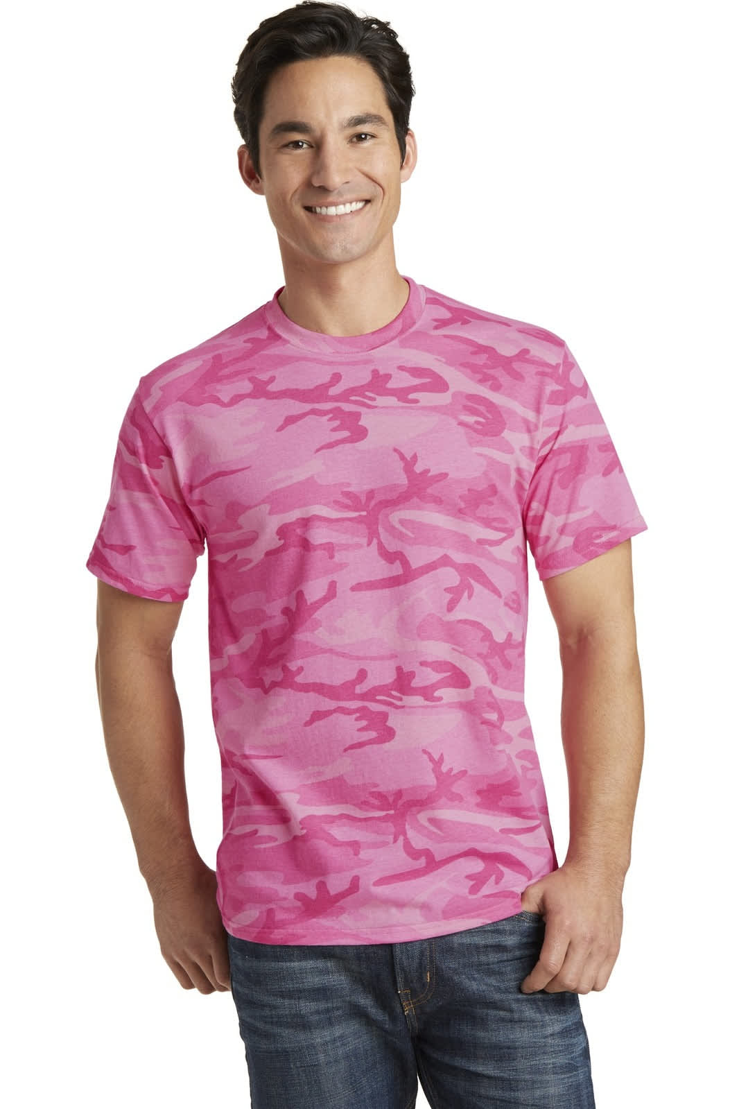 Port & Company Core Cotton Camo Tee
