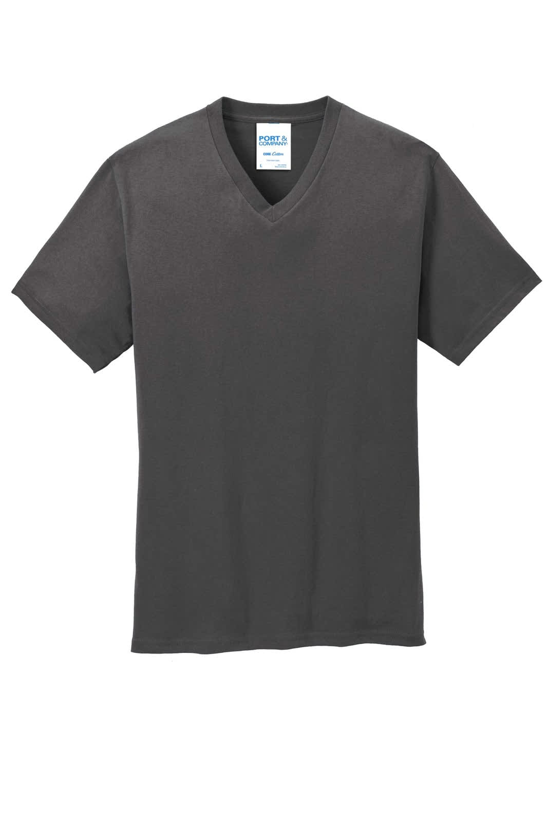 Port & Company Core Cotton V-Neck Tee