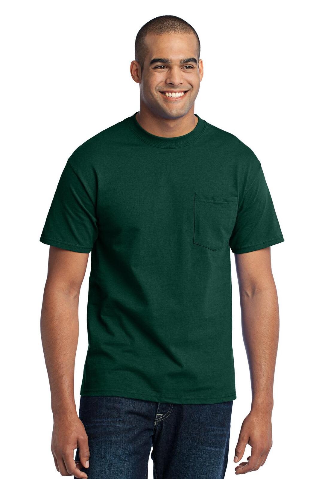 Port & Company - Core Blend Pocket Tee