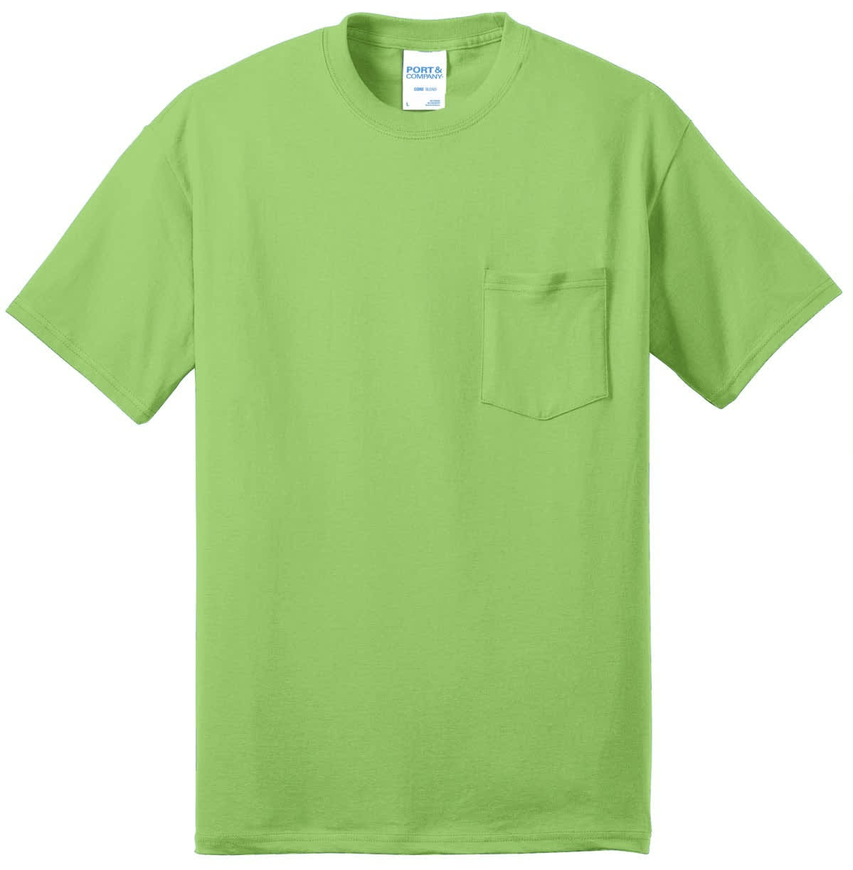 Port & Company - Core Blend Pocket Tee