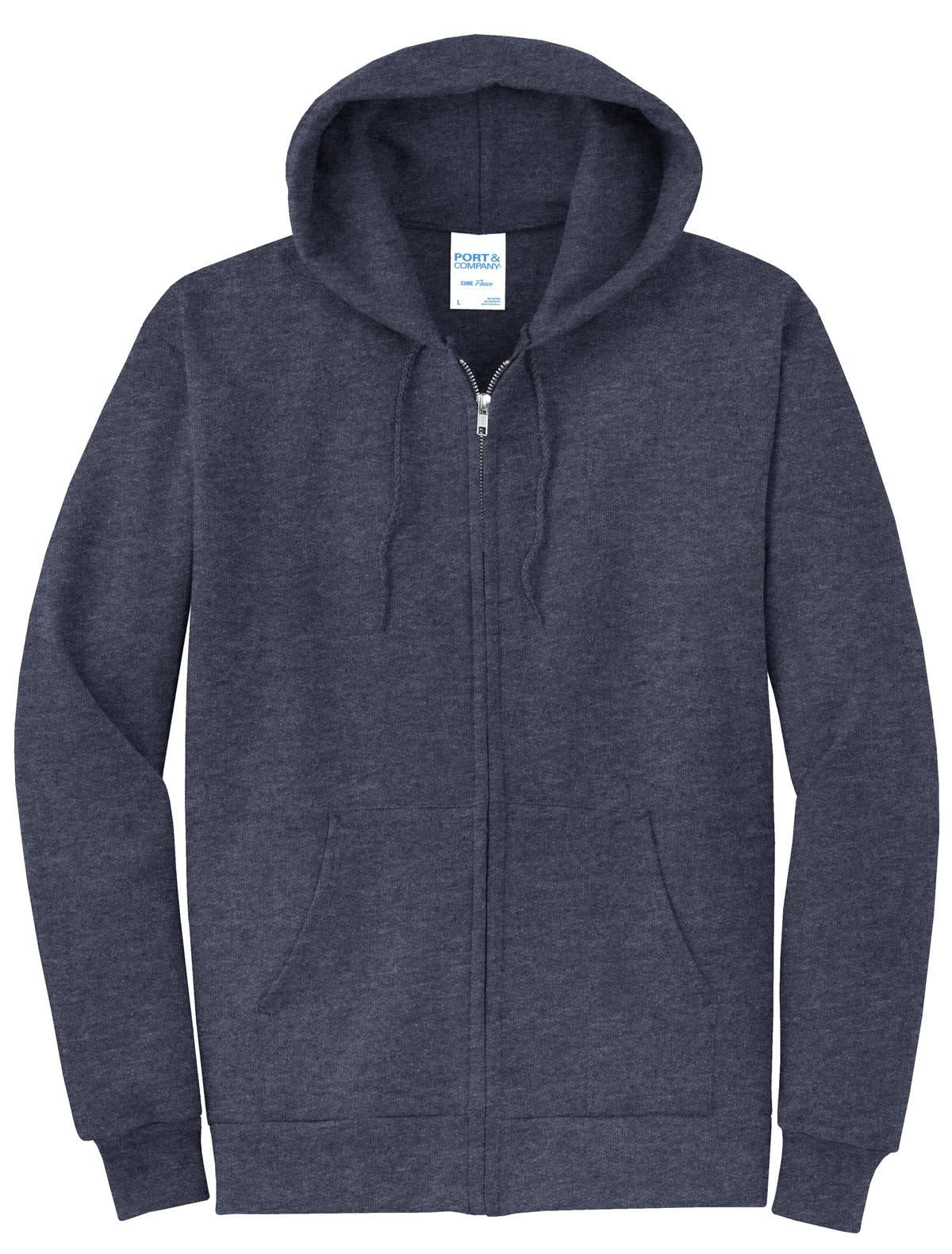 Port & Company - Core Fleece Full-Zip Hooded Sweatshirt