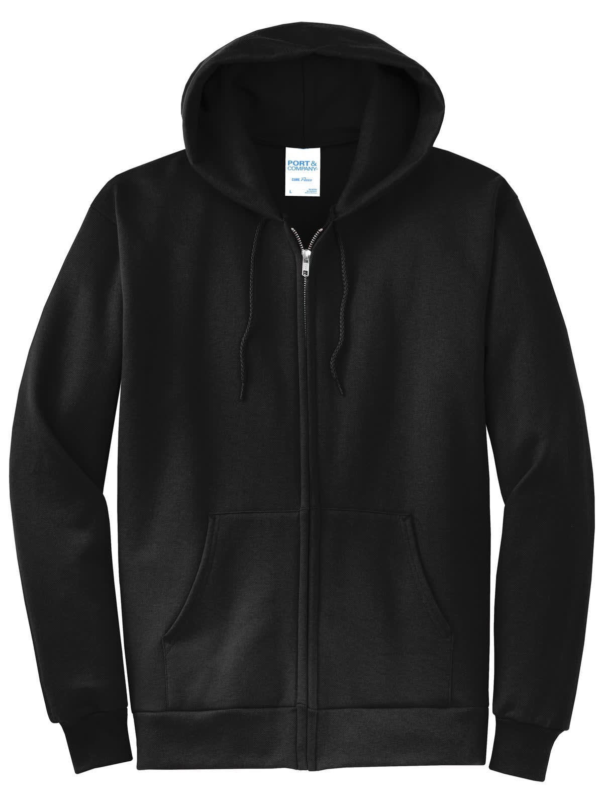 Port & Company - Core Fleece Full-Zip Hooded Sweatshirt