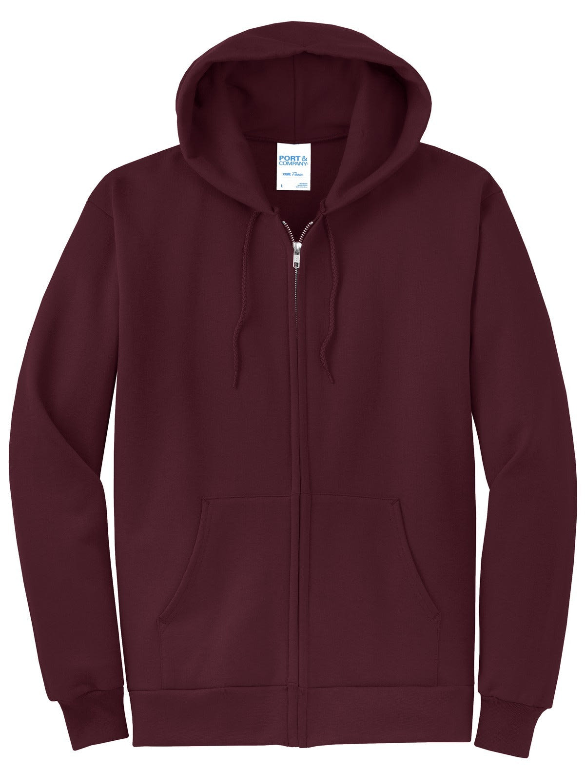 Port & Company - Core Fleece Full-Zip Hooded Sweatshirt